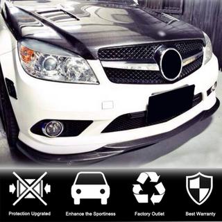 Voorbumper lip spoiler (voor AMG-Line 2008-2011, carbon) foto 2