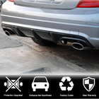 Mercedes C-klasse W204 2007–2015 Achterbumper diffuser V3 (voor AMG SD 2008-2011, carbon) foto 2