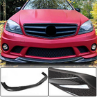 Mercedes C-klasse W204 2007–2015 Voorbumper frontlip Lip V3 (voor AMG 2008-2011, carbon) foto 1