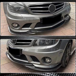 Voorbumper frontlip Lip V3 (voor AMG 2008-2011, carbon) foto 3