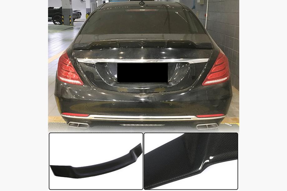 Mercedes S-Class W222 2013–2022 Spoiler V3 (carbon) Image