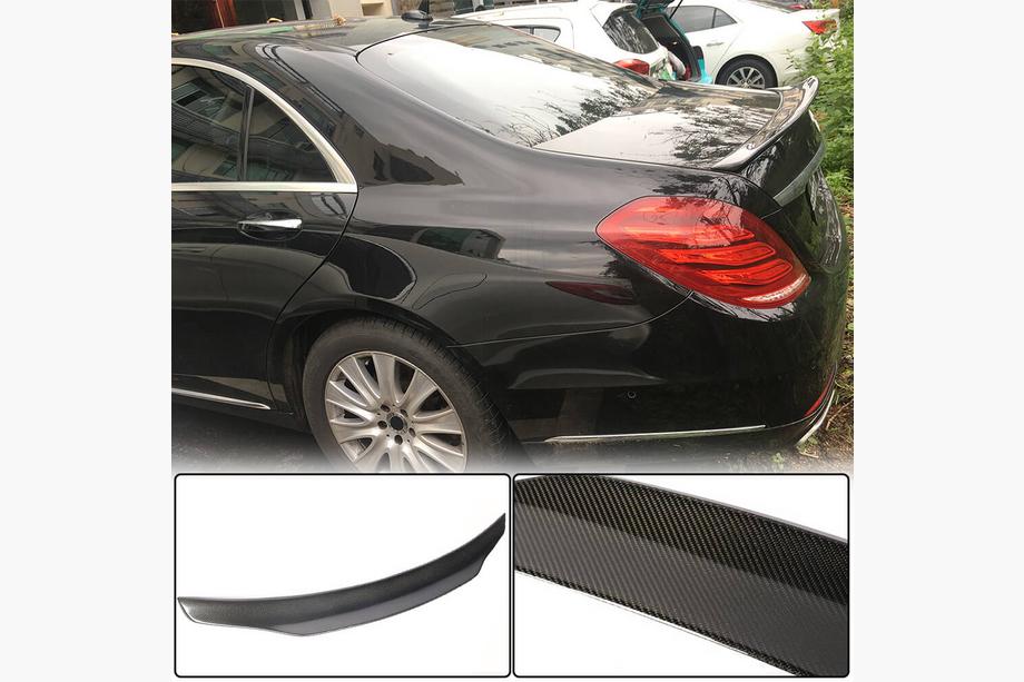 Mercedes S-Class W222 2013–2022 Spoiler V5 (Carbon) Image