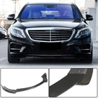 Mercedes S-Class W222 2013–2022 Voorbumper lip (voor AMG-Line 2014-2017, carbon) foto 1