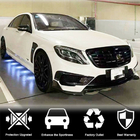 Mercedes S-Class W222 2013–2022 Voorbumper inserts V1 (voor S63 AMG 2014-2017, carbon) foto 3