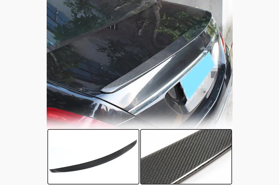 Mercedes S-Class W222 2013–2022 Spoiler V7 (Carbon) Image