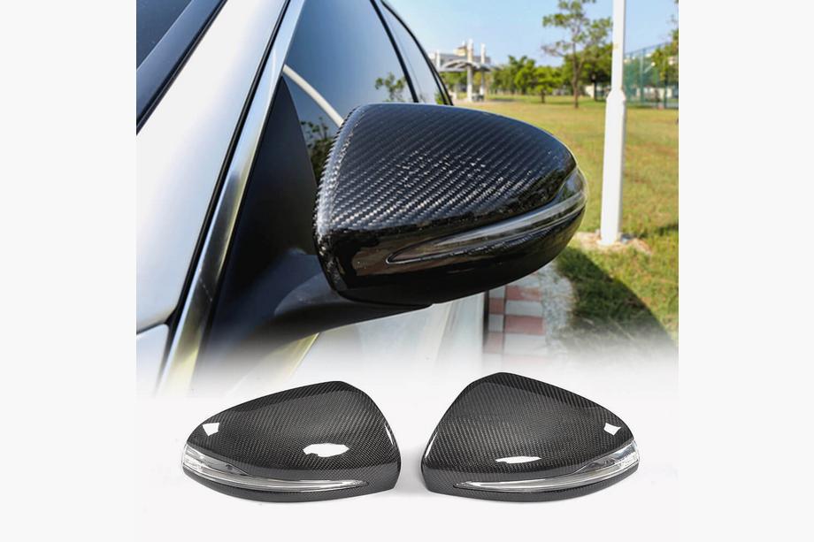 Mercedes S-Class W222 2013–2022 Spiegelkappen V2 (2014-2017, Carbon) Image
