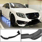 Mercedes S-Class W222 2013–2022 Voorbumper lip (voor S63 AMG 2014-2017, carbon) foto 1