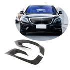 Mercedes S-Class W222 2013–2022 Voorbumper sierlijsten (voor AMG-Line 2014-2017, carbon) foto 1