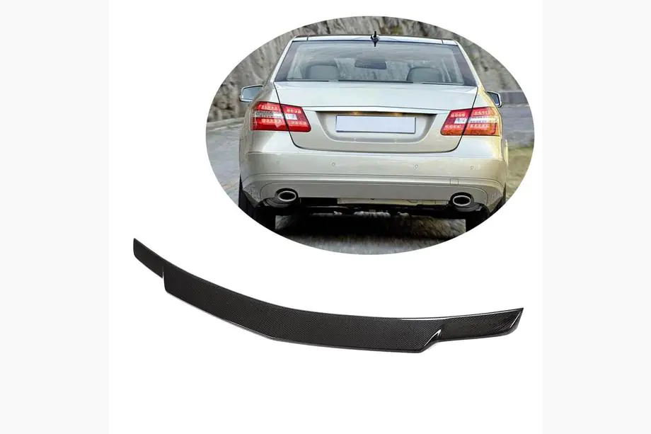 Mercedes E-klasse W212 2009–2016 Spoiler V2 (Carbon) Image