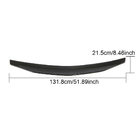 Mercedes E-klasse W212 2009–2016 Spoiler V4 (Carbon) foto 5