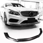Mercedes E-klasse W212 2009–2016 Frontbumper lip spoiler add-on Lip V1 (voor AMG-Line 2013-2016, carbon) foto 1