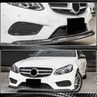Mercedes E-klasse W212 2009–2016 Frontbumper lip spoiler add-on Lip V1 (voor AMG-Line 2013-2016, carbon) foto 4