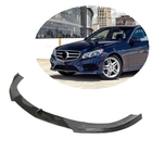 Mercedes E-klasse W212 2009–2016 Front bumper lip Lip V2 (voor AMG-Line 2013-2016, carbon) foto 1