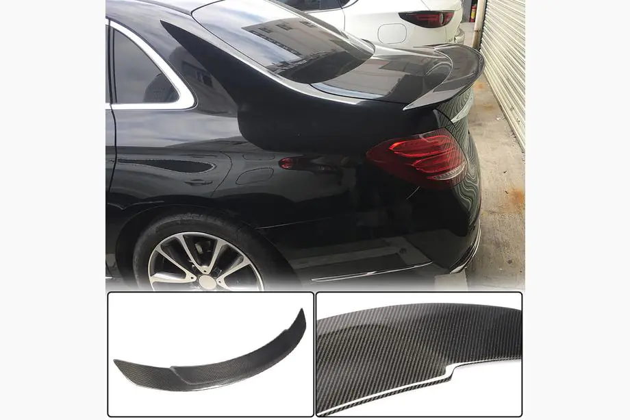 Mercedes E-class W213 2016–2023 Spoiler V3 (carbon) Image