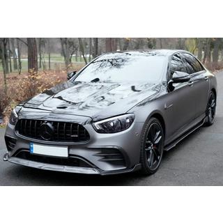 Front bumper lip (voor AMG-Line 2020-2023, carbon) foto 3