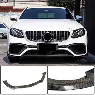 Voorbumper lip Lip V1 (voor E63 AMG 2016-2019, carbon) foto 1