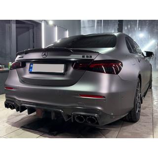 Achterbumper diffuser (voor E63 AMG 2020-2023, carbon) foto 3