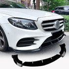 Mercedes E-class W213 2016–2023 Voorbumper lipspoiler (voor AMG-Line / E43 AMG 2016-2019, kunststof) foto 1