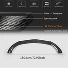 Mercedes E-class W213 2016–2023 Voorbumper lip Lip V1 (voor AMG-Line / E43 AMG 2016-2019, carbon) foto 5