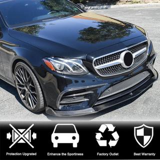 Voorbumper lip Lip V1 (voor AMG-Line / E43 AMG 2016-2019, carbon) foto 2