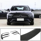 Mercedes E-class W213 2016–2023 Voorbumper lip spoiler (voor AMG-Line 2020+, dry carbon) foto 8