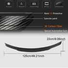 Mercedes E-сlass W213 2016–2023 Spoiler V4 (Carbon) foto 5