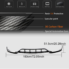 Mercedes E-class W213 2016–2023 Voorbumper lip Lip V2 (voor E63 AMG 2016-2019, carbon) foto 5