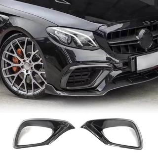 Carbon frontbumper splitters (voor E63 AMG 2016-2019) foto 1