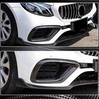 Carbon frontbumper splitters (voor E63 AMG 2016-2019) foto 3