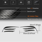 Mercedes E-class W213 2016–2023 Voorbumper afdeklijsten V1 (voor E43 AMG 2016-2019, carbon) foto 6