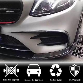 Voorbumper afdeklijsten V1 (voor E43 AMG 2016-2019, carbon) foto 3