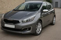 Kia Ceed 2012–2018 RVS spiegelkappen (2 stuks) foto 1