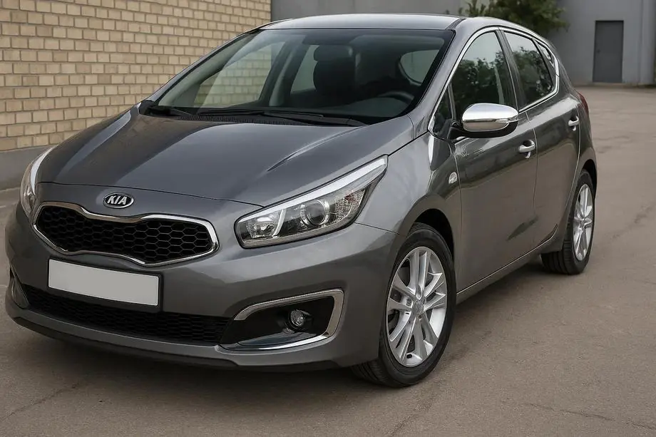 Kia Ceed 2012–2018 RVS spiegelkappen (2 stuks) Image