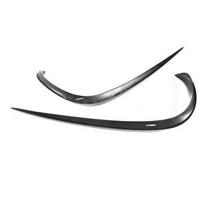 Carbon voorbumper inzetstukken V2 (voor E43 AMG 2016-2019) foto 4