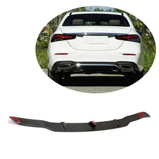 Achterbumper diffuser (voor AMG-Line 2020-2023, carbon) foto 1