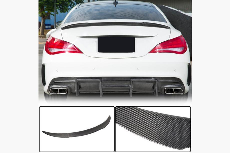 Mercedes CLA C117 2013–2019 Spoiler V8 (SD, carbon) Image