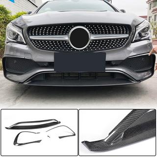Carbon frontbumper lip (voor AMG-Line SD 2017-2019, carbon) foto 1