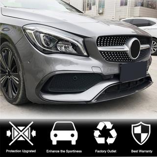 Carbon frontbumper lip (voor AMG-Line SD 2017-2019, carbon) foto 3