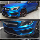 Mercedes CLA C117 2013–2019 Frontbumper lip Lip (voor CLA45 AMG SD 2013-2015, carbon) foto 4