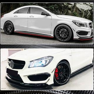 Carbon frontbumper afdekdelen (voor CLA45 AMG SD 2013-2016) foto 3