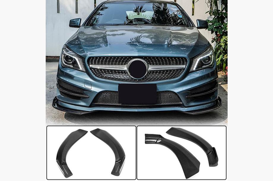 Mercedes CLA C117 2013–2019 Carbon frontbumper sierlijsten (voor Base SD 2013-2016) Image
