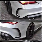 Mercedes CLA C117 2013–2019 Achterbumper afdeklijsten V1 (voor AMG-Line / CLA45 AMG SD, carbon) foto 3