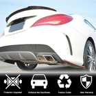 Mercedes CLA C117 2013–2019 Achterbumper inserts V2 (voor AMG-Line / CLA45 AMG SD, carbon) foto 7