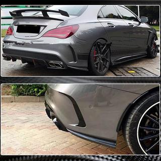 Achterbumper sierlijsten V3 (voor AMG-Line / CLA45 AMG SD, carbon) foto 4