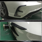 Mercedes CLA C117 2013–2019 Carbon achterbumperlijsten (voor AMG-Line / CLA45 AMG SD 2013-2016) foto 4