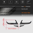 Mercedes CLA C117 2013–2019 Carbon achterbumperlijsten (voor AMG-Line / CLA45 AMG SD 2013-2016) foto 5