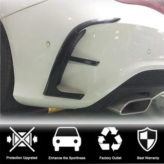 Carbon achterbumperlijsten (voor AMG-Line / CLA45 AMG SD 2013-2016) foto 2