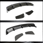 Mercedes CLA C117 2013–2019 Achterbumper diffuser V2 (voor AMG-Line / CLA45 AMG 2013-2016, carbon) foto 9