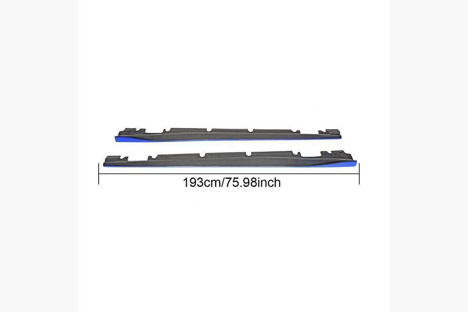 Mercedes CLA C117 2013–2019 Side skirts V1 (voor HB, carbon) Foto 7
