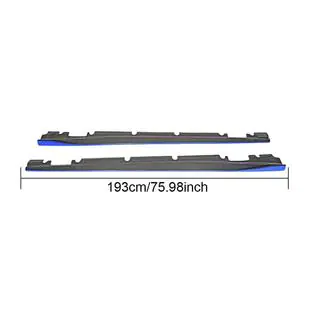 Sideskirts V2 (voor HB, carbon) foto 1